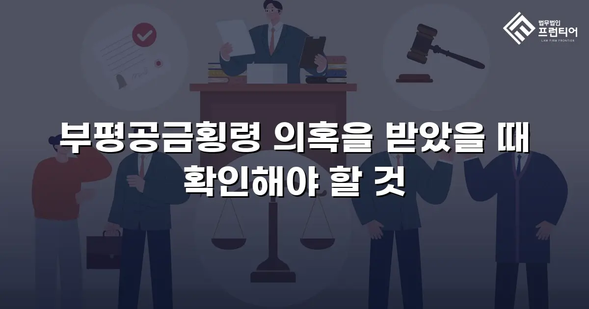 부평공금횡령 의혹을 받았을 때 확인해야 할 것