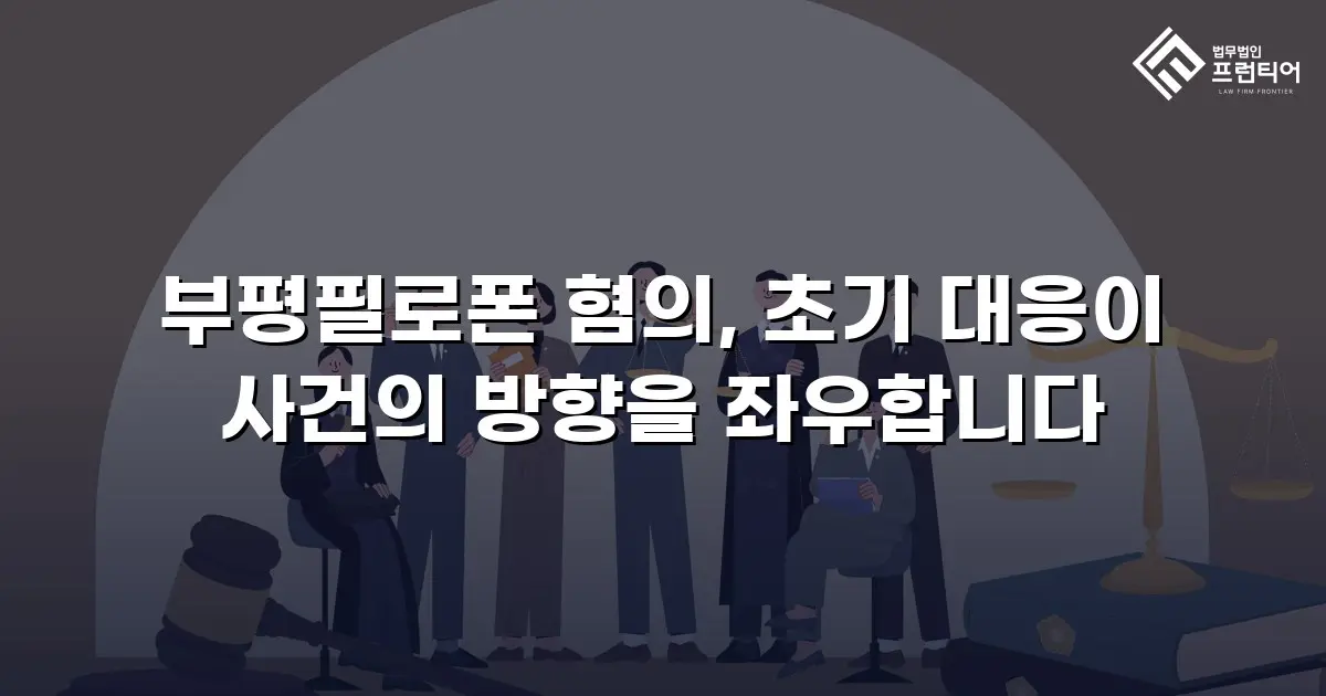 부평필로폰 혐의, 초기 대응이 사건의 방향을 좌우합니다
