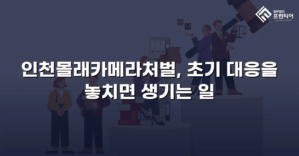 인천몰래카메라처벌, 초기 대응을 놓치면 생기는 일