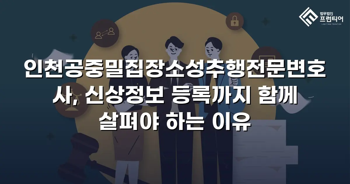인천공중밀집장소성추행전문변호사, 신상정보 등록까지 함께 살펴야 하는 이유