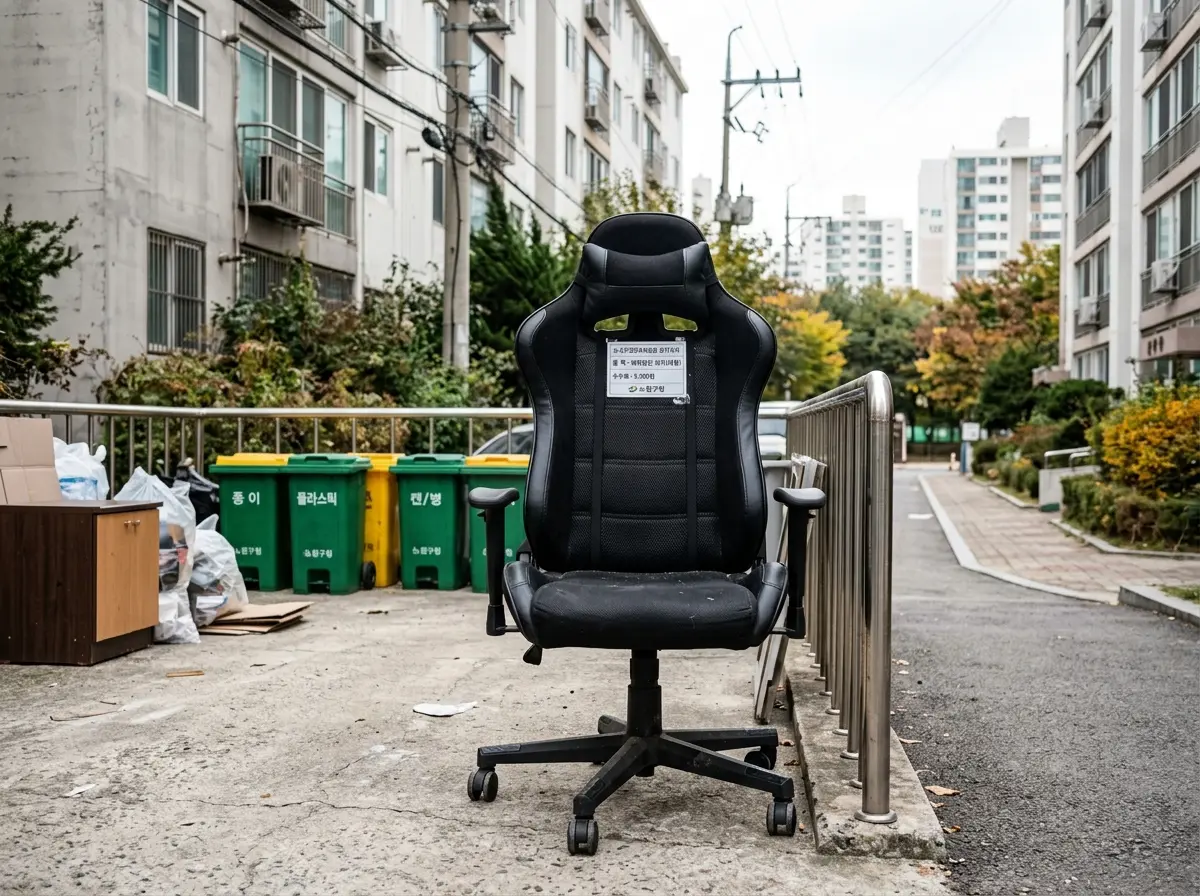노원구 의자 버리기｜대형폐기물 수수료·신고 방법·배출 장소·과태료 총정리