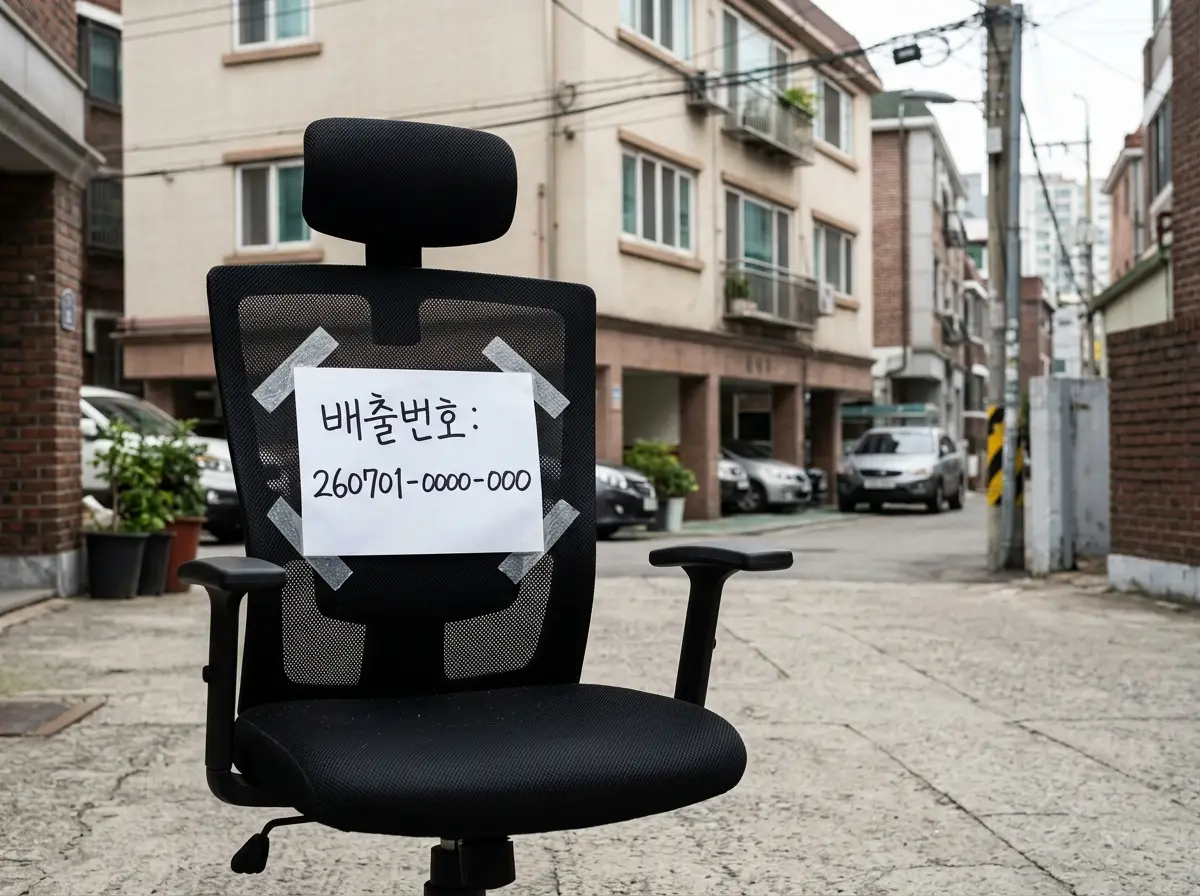 금천구 의자 버리기｜대형폐기물 수수료·신고 방법·배출 장소·과태료 총정리
