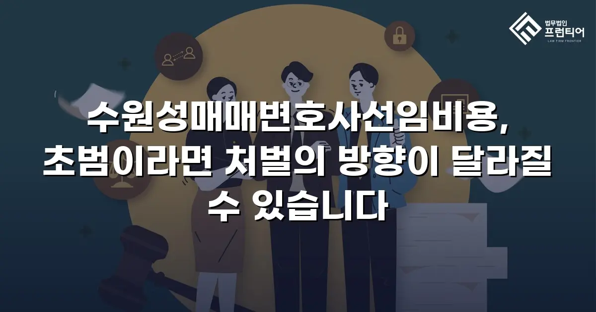 수원성매매변호사선임비용, 초범이라면 처벌의 방향이 달라질 수 있습니다