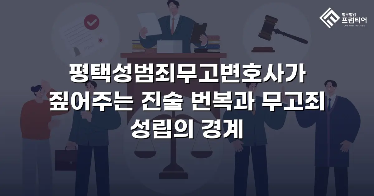 평택성범죄무고변호사가 짚어주는 진술 번복과 무고죄 성립의 경계