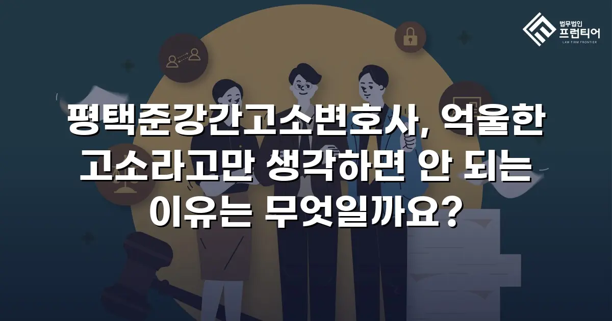 평택준강간고소변호사, 억울한 고소라고만 생각하면 안 되는 이유는 무엇일까요?