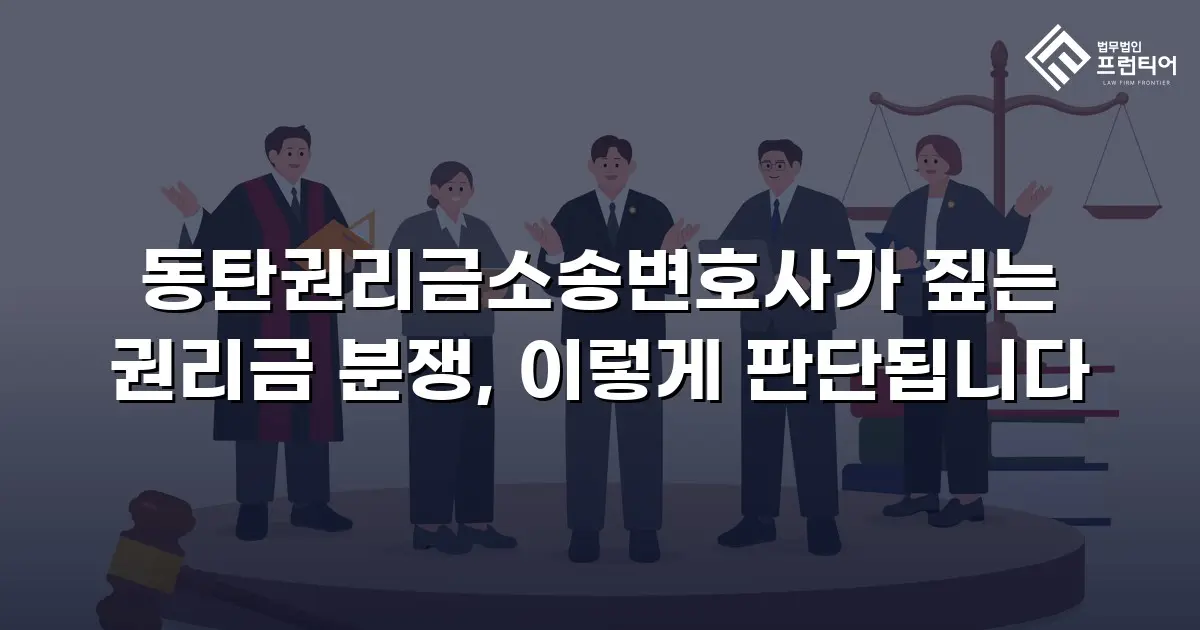 동탄권리금소송변호사가 짚는 권리금 분쟁, 이렇게 판단됩니다