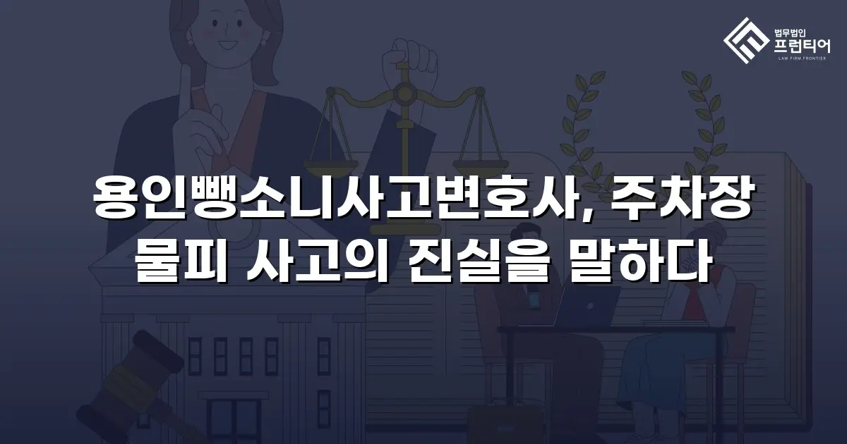 용인뺑소니사고변호사, 주차장 물피 사고의 진실을 말하다