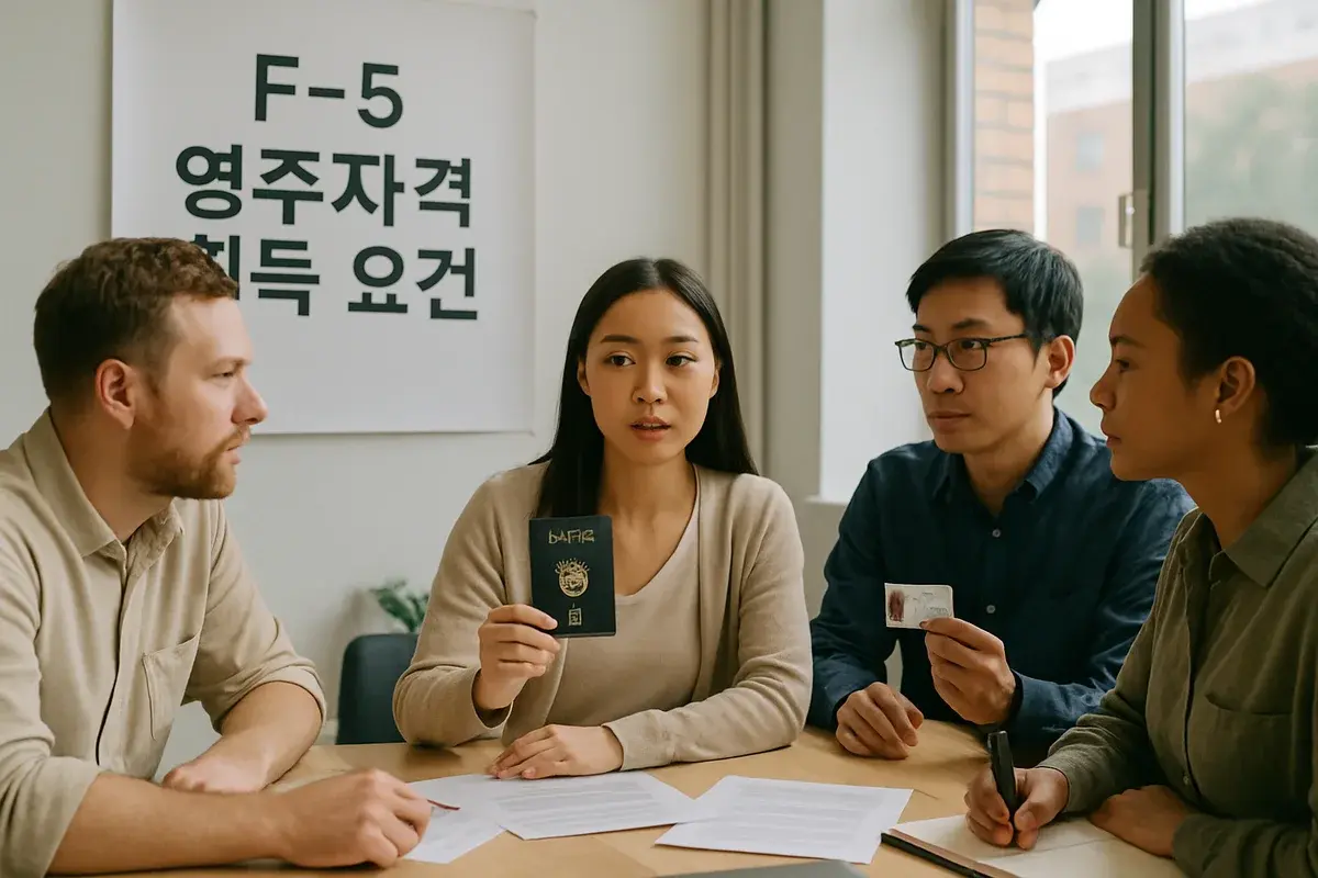 놓치면 안 되는 F-5 영주자격 7가지 핵심｜거주기간·소득·품행 조건과 거절 사유까지 (2026)
