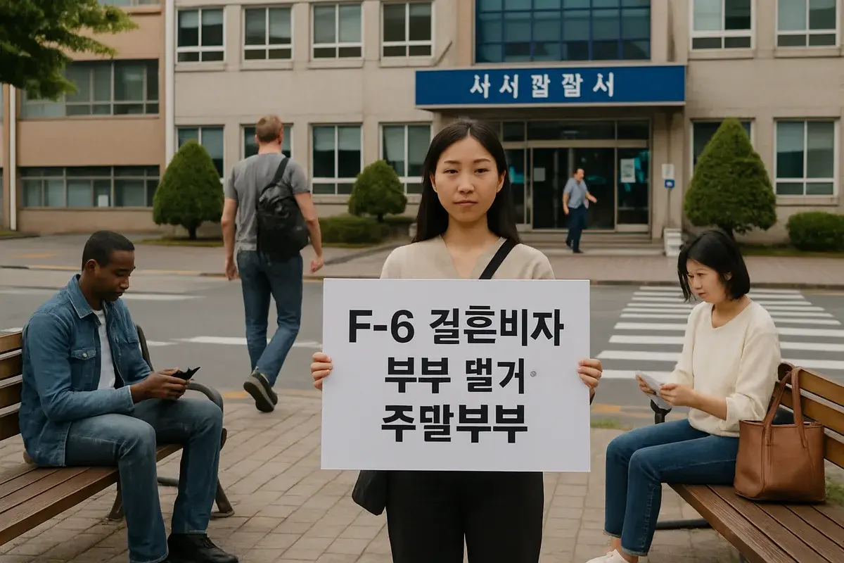 F-6 별거와 동거요건: 주말부부도 연장되는 이유