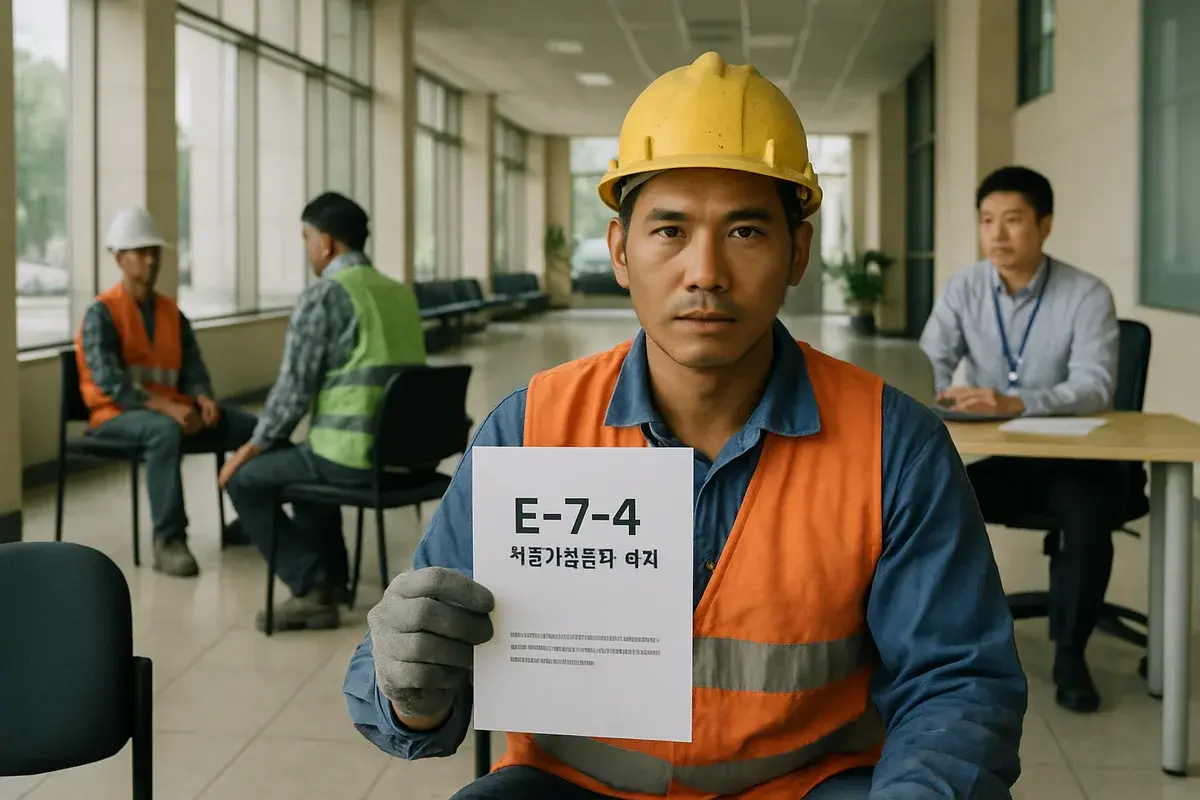 E-7-4 점수제, 합격선을 만드는 5가지 항목
