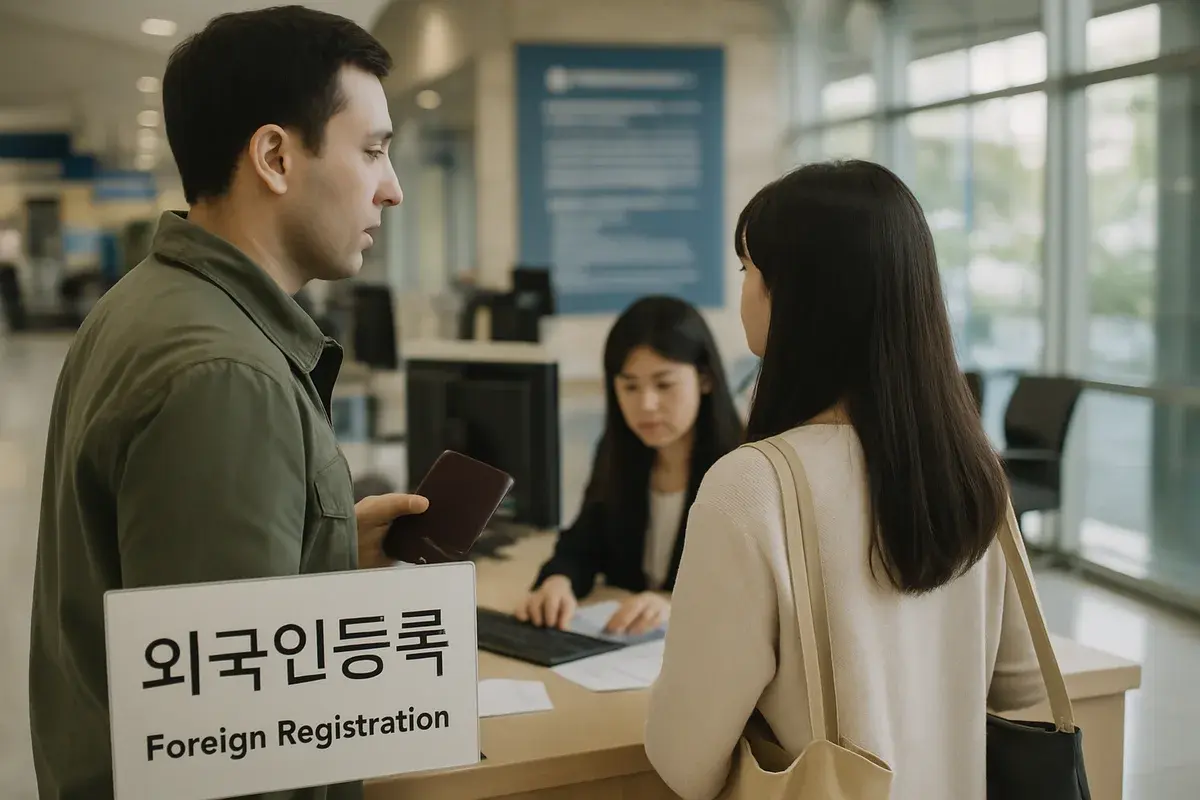 F-6 결혼비자 입국 첫 90일 체크리스트: 외국인등록 안 하면 벌어지는 일
