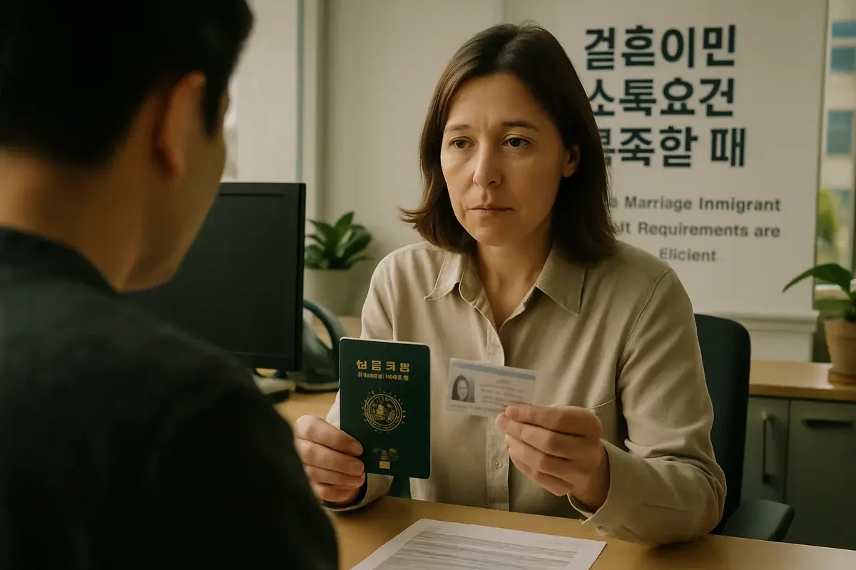 결혼비자 소득 부족? 재산·가족소득·건강보험료로 채우는 법 (실전편)