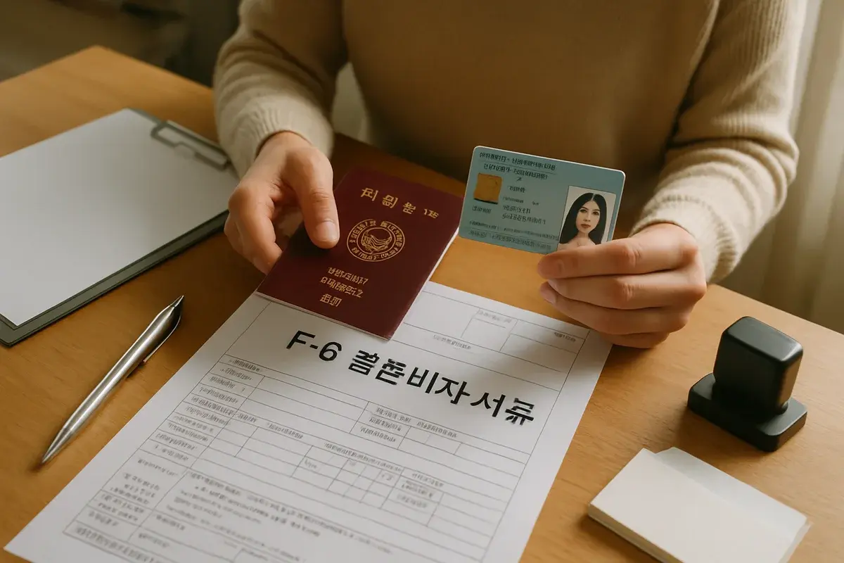 결혼비자 서류, 3단계로 나누면 반나절을 아낍니다