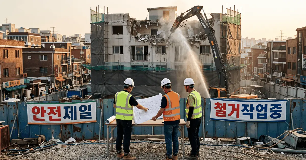 철거해체공사, 처음부터 끝까지 10분 만에 알아보는 실무 가이드