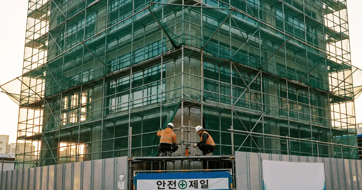 시스템비계 구조검토 대상, 높이 31미터가 첫 판단선입니다