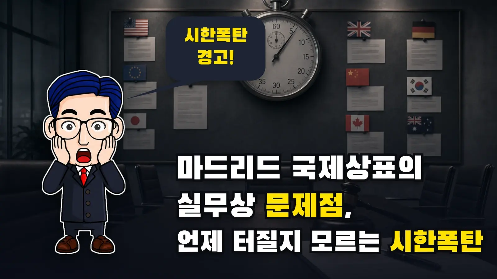 마드리드 국제상표의 실무상 문제점, 언제 터질지 모르는 시한폭탄