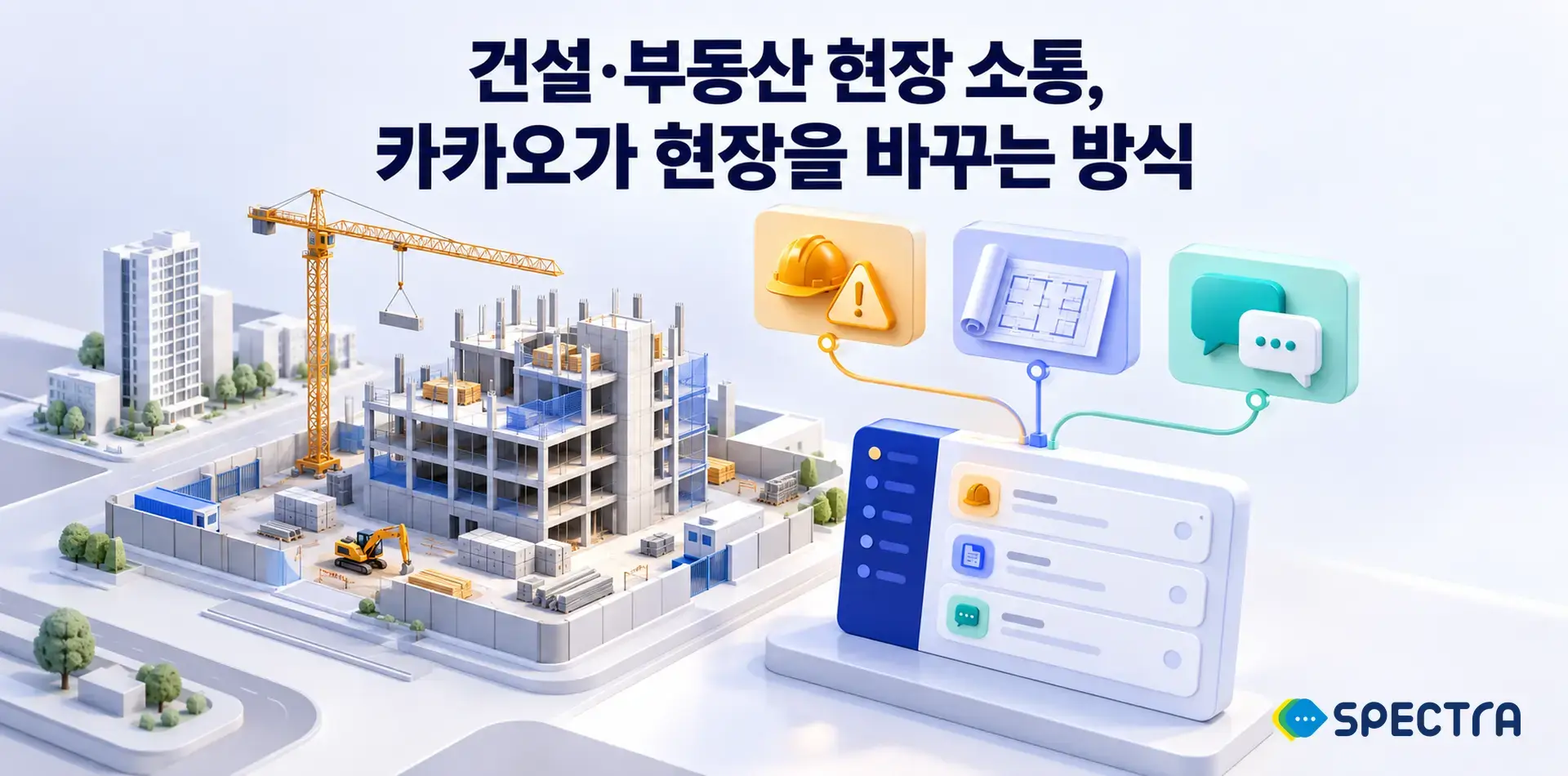 건설·부동산 현장 소통, 카카오가 현장을 바꾸는 방식