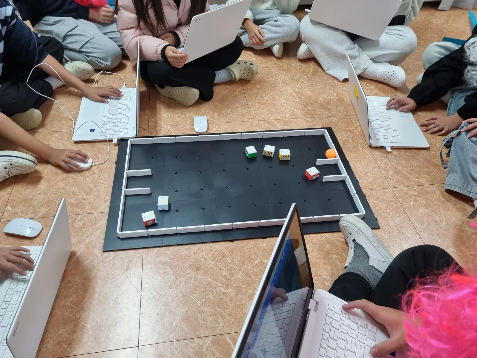 남면초 양덕분교 햄스터 로봇 STEAM 교육 (2024) - 자율주행·센서공학