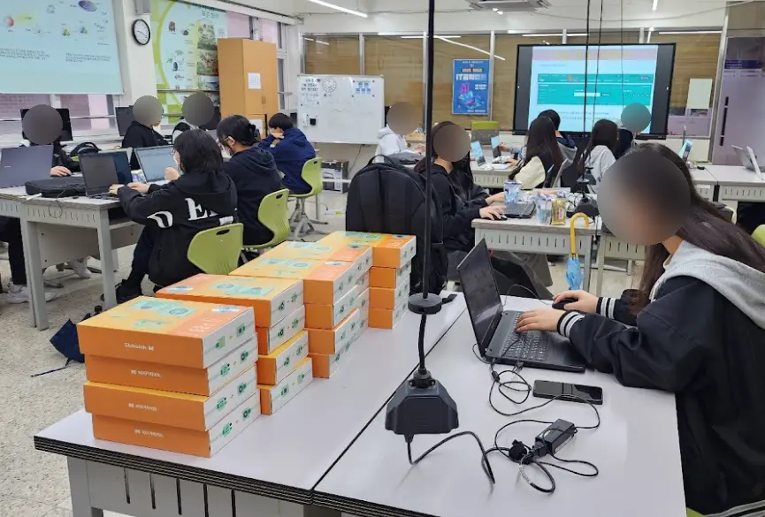원미고등학교 AIoT 메이커 캠프 (2025) - 기초반·심화반 35명