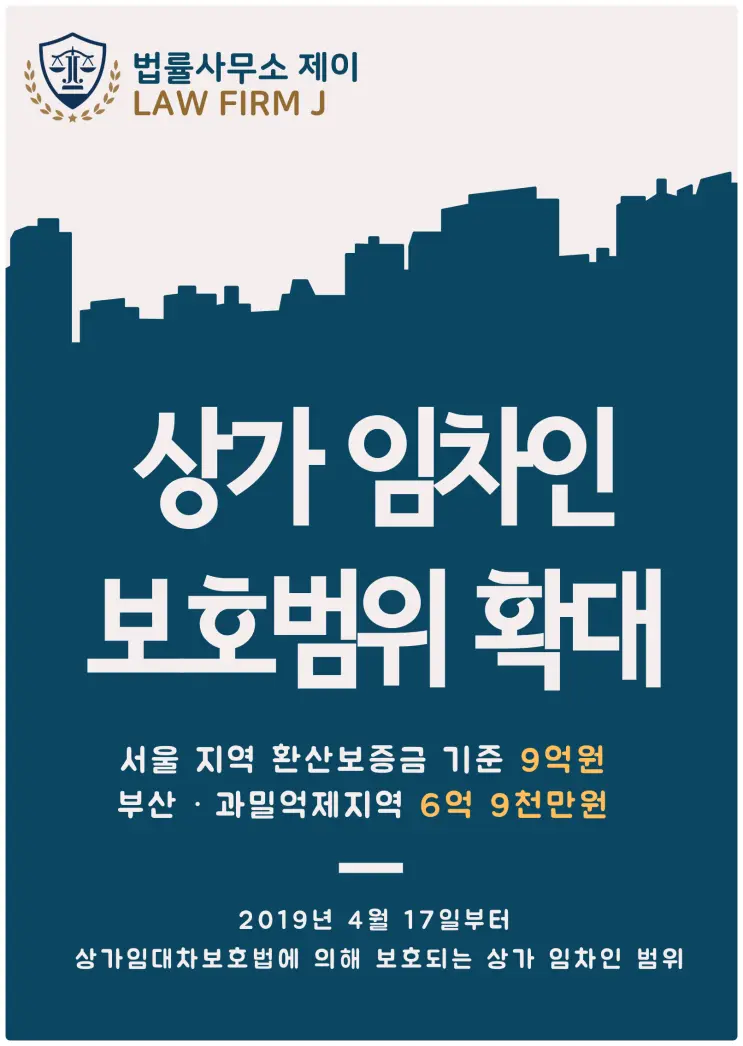[상가임대변호사]상가 임차인 보호범위 확대