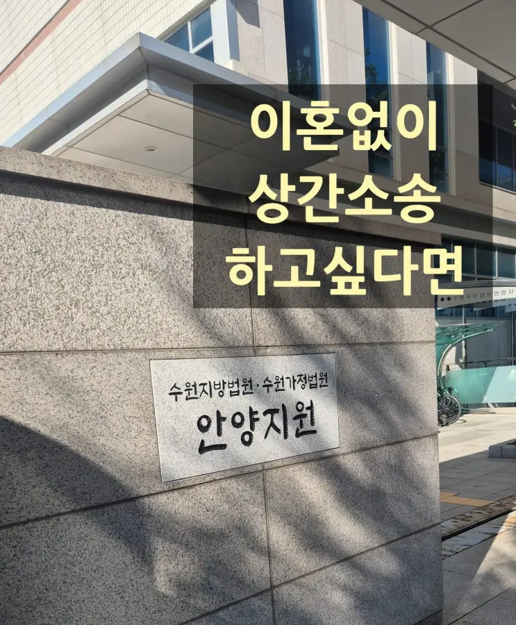 이혼 없이 상간소송 가능할까? 가정을 지키며 응징하는 3가지 필승 전략