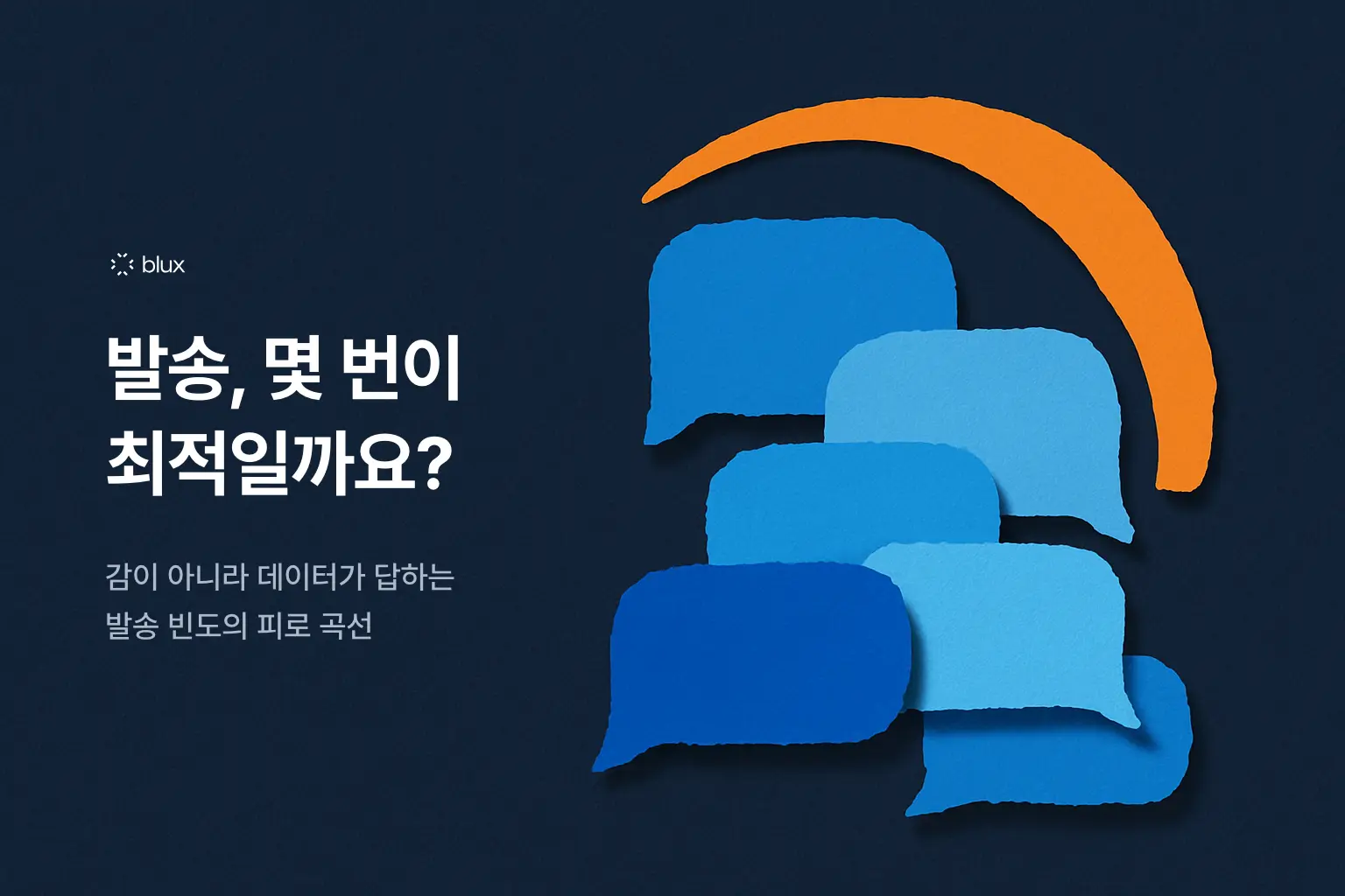 발송 빈도 최적화, 감으로 하고 계신가요 — 다른 툴이 안 알려주는 '클릭률 꺾이는 지점'