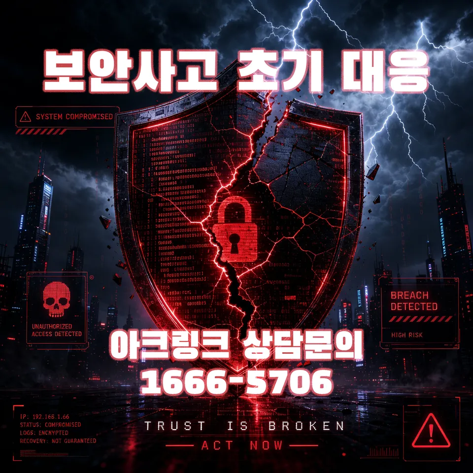 보안 사고 발생 시 초기 대응 가이드