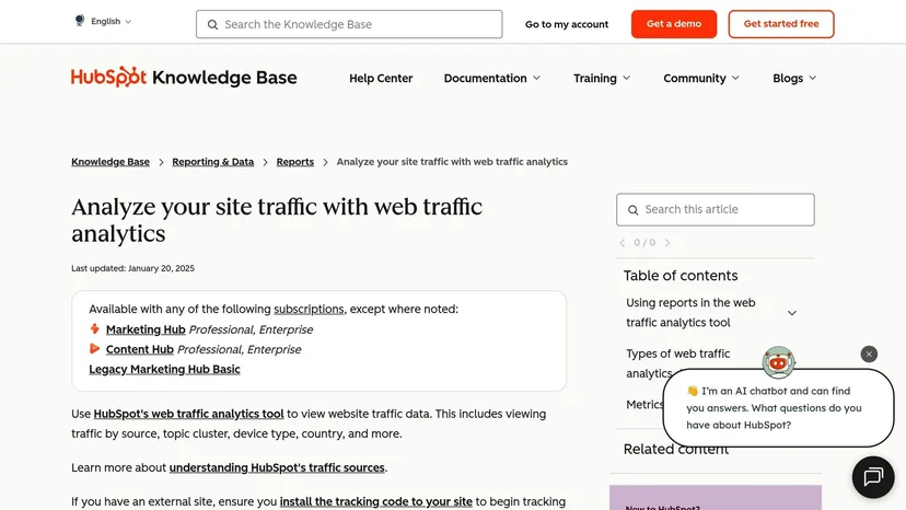 HubSpot Analytics