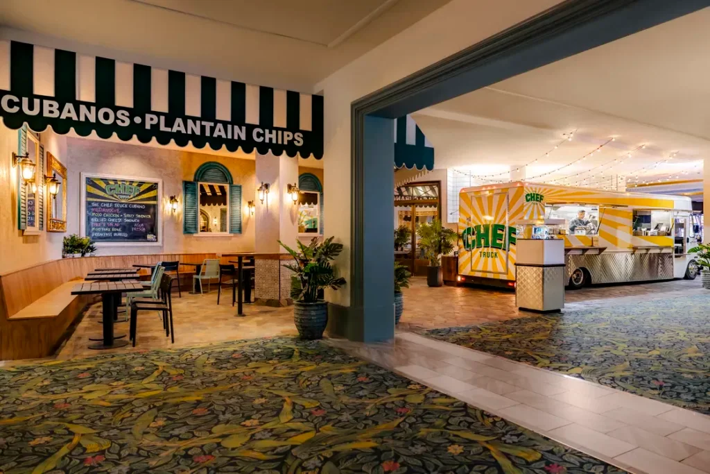 23년 라스베가스 카지노에 오픈한 영화 '더 셰프'의 푸드트럭