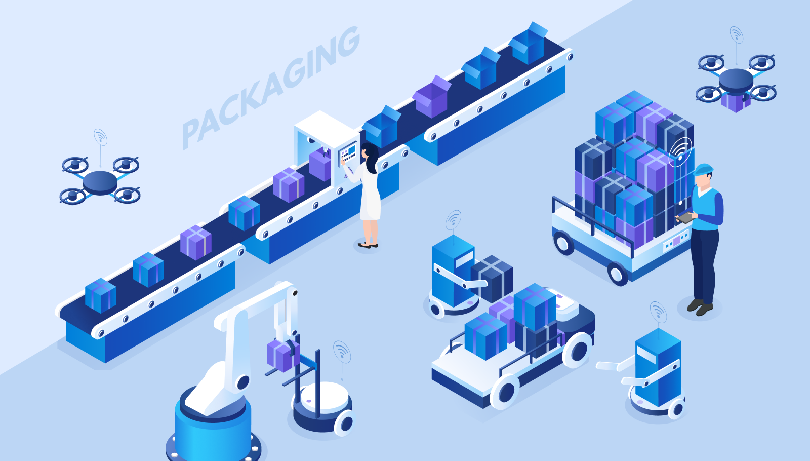 물류센터 자동화의 현실화