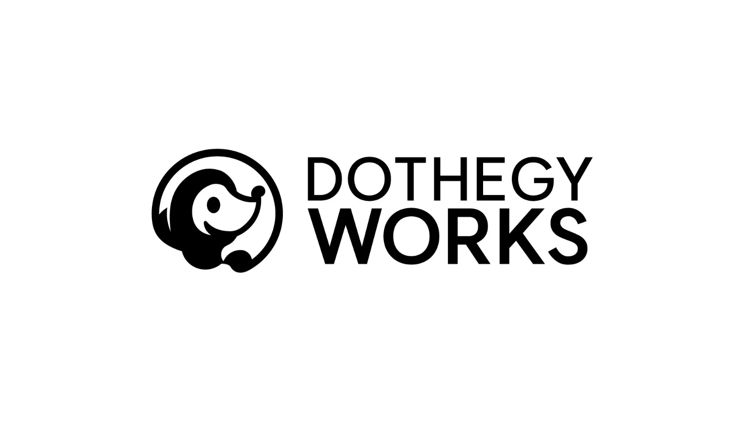 두더지웍스 로고!