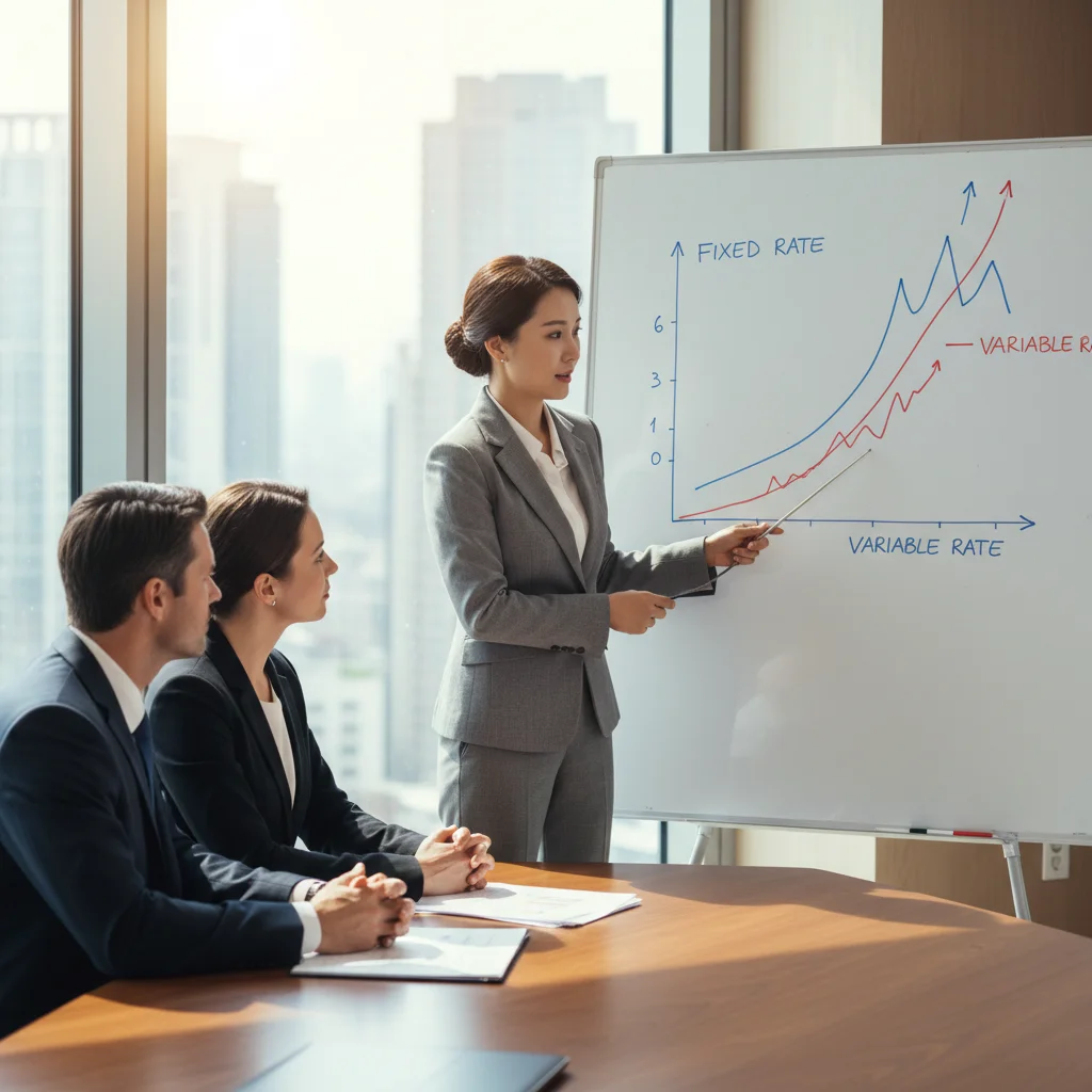 대출 금리 - 고정 vs 변동