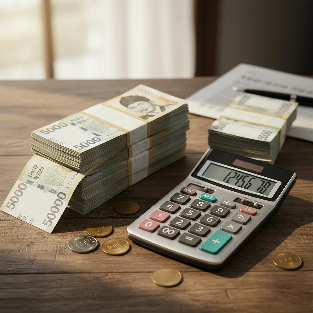 예금 이자 - 단리와 복리 비교 계산