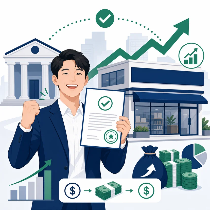 인천소상공인운전자금신청전재무상태진단과부결방지전략 관련 이미지