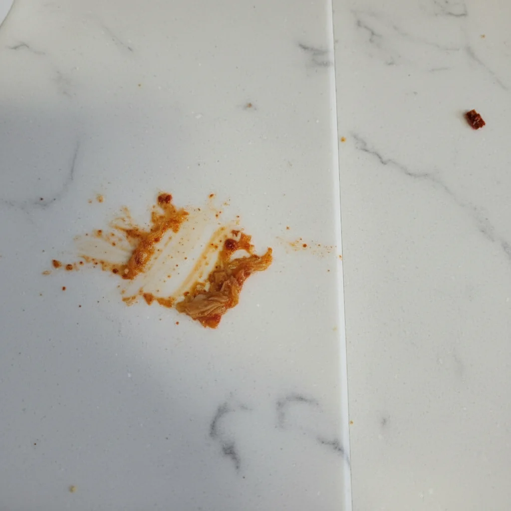 인조대리석 이염 주의