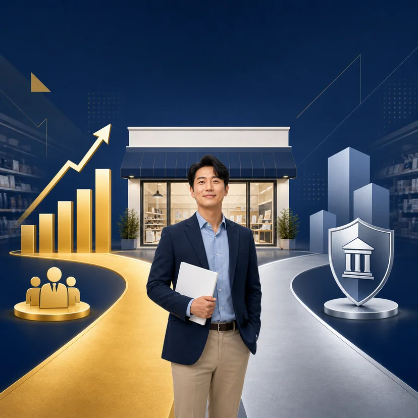 도소매업개인사업자소진공vs중진공운전자금선택기준