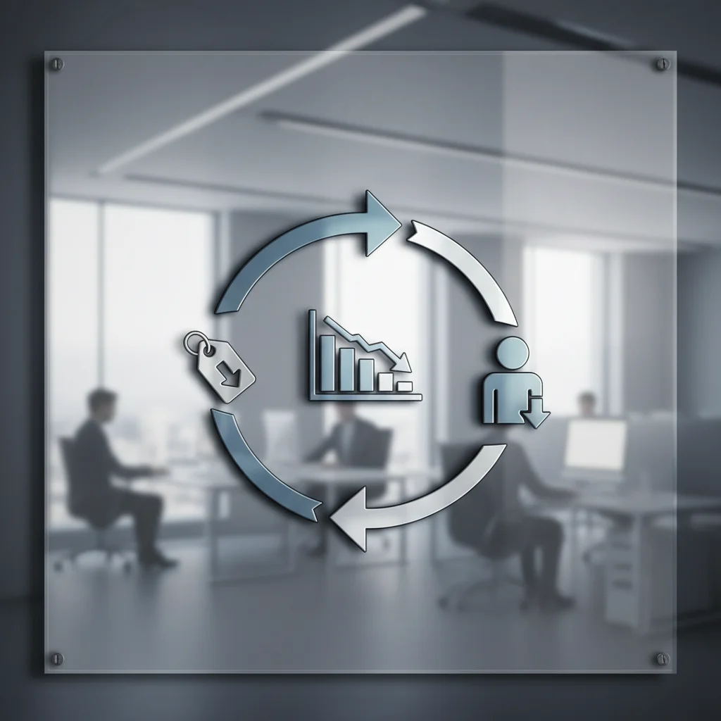 디플레이션의 공포, 악순환의 고리