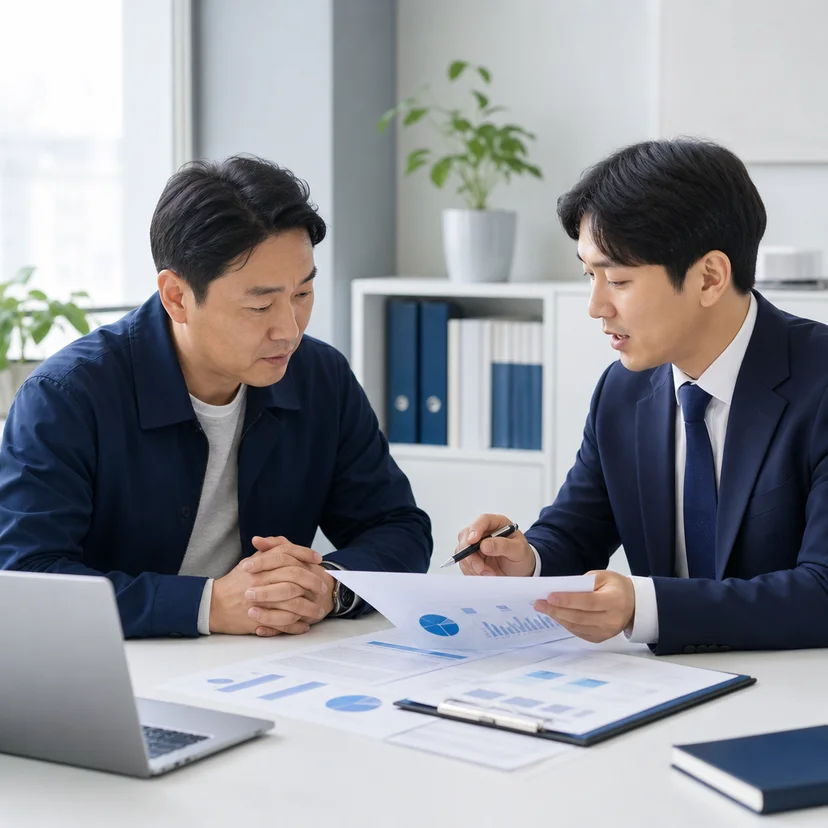 충남 도소매업 6개월 연속 매출 감소 상태에서 소진공 승인 받는 서류 전략 관련 이미지