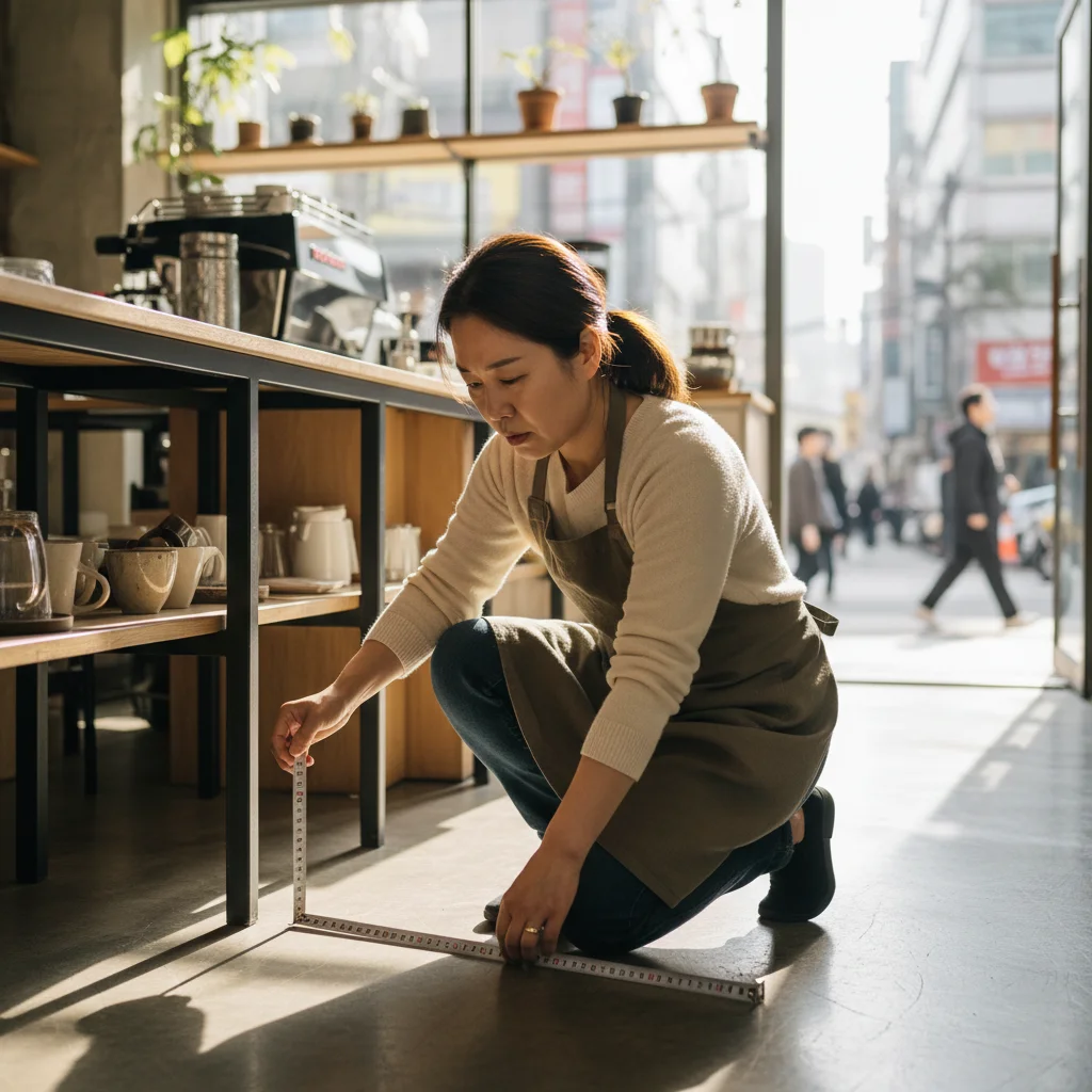 설치 공간 실측 필수