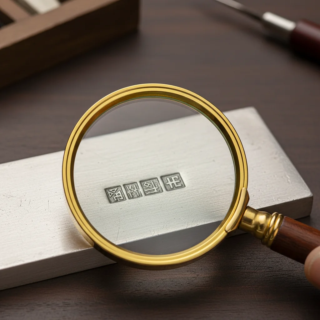 은 투자 - 정품 확인과 홀마크