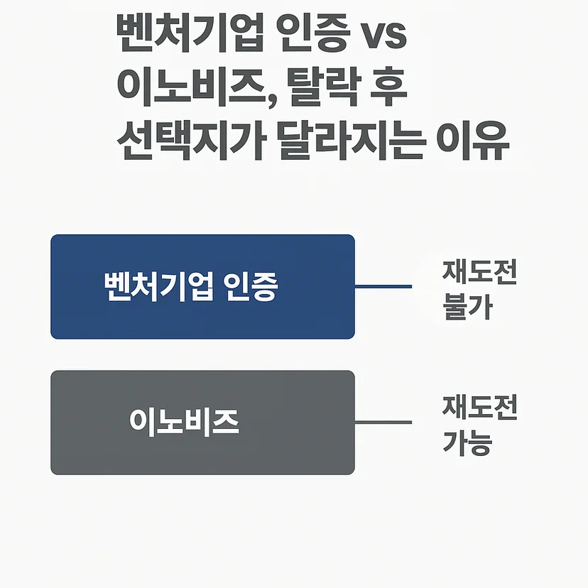 벤처기업 인증 vs 메인비즈