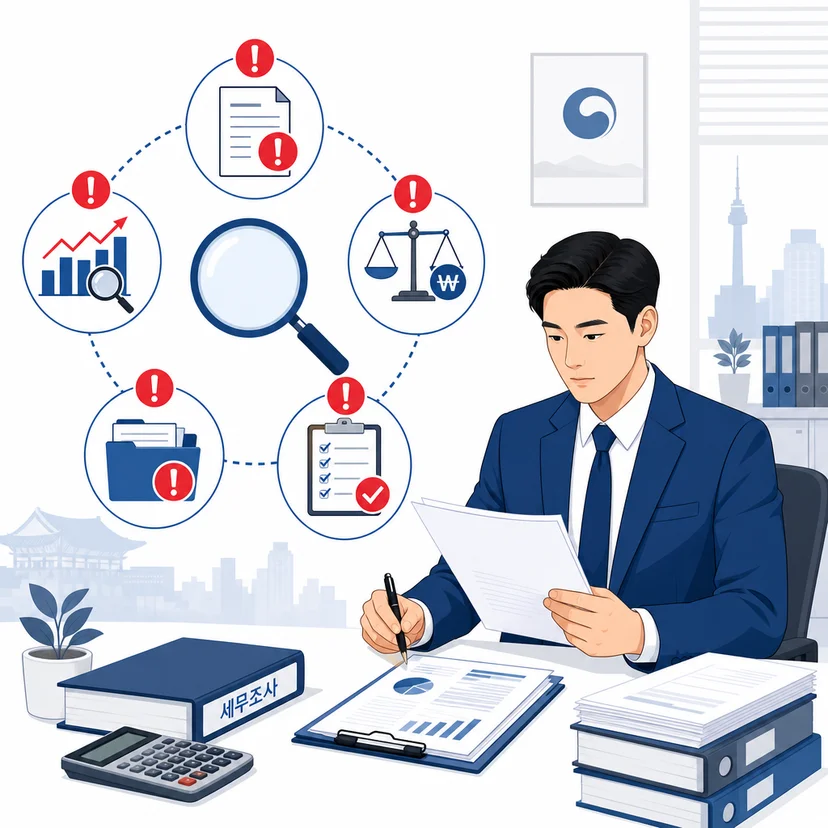 세무조사 선정되는 기업의 특징 5가지와 사전 대비 서류