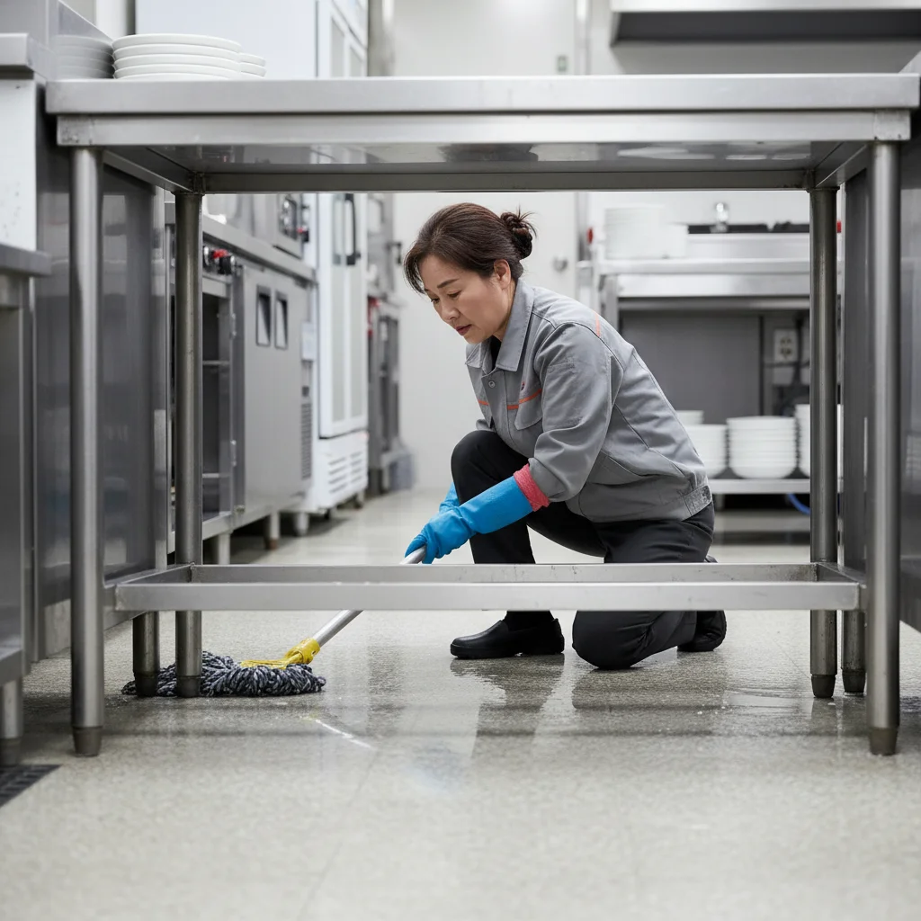 청소가 쉬운 높이