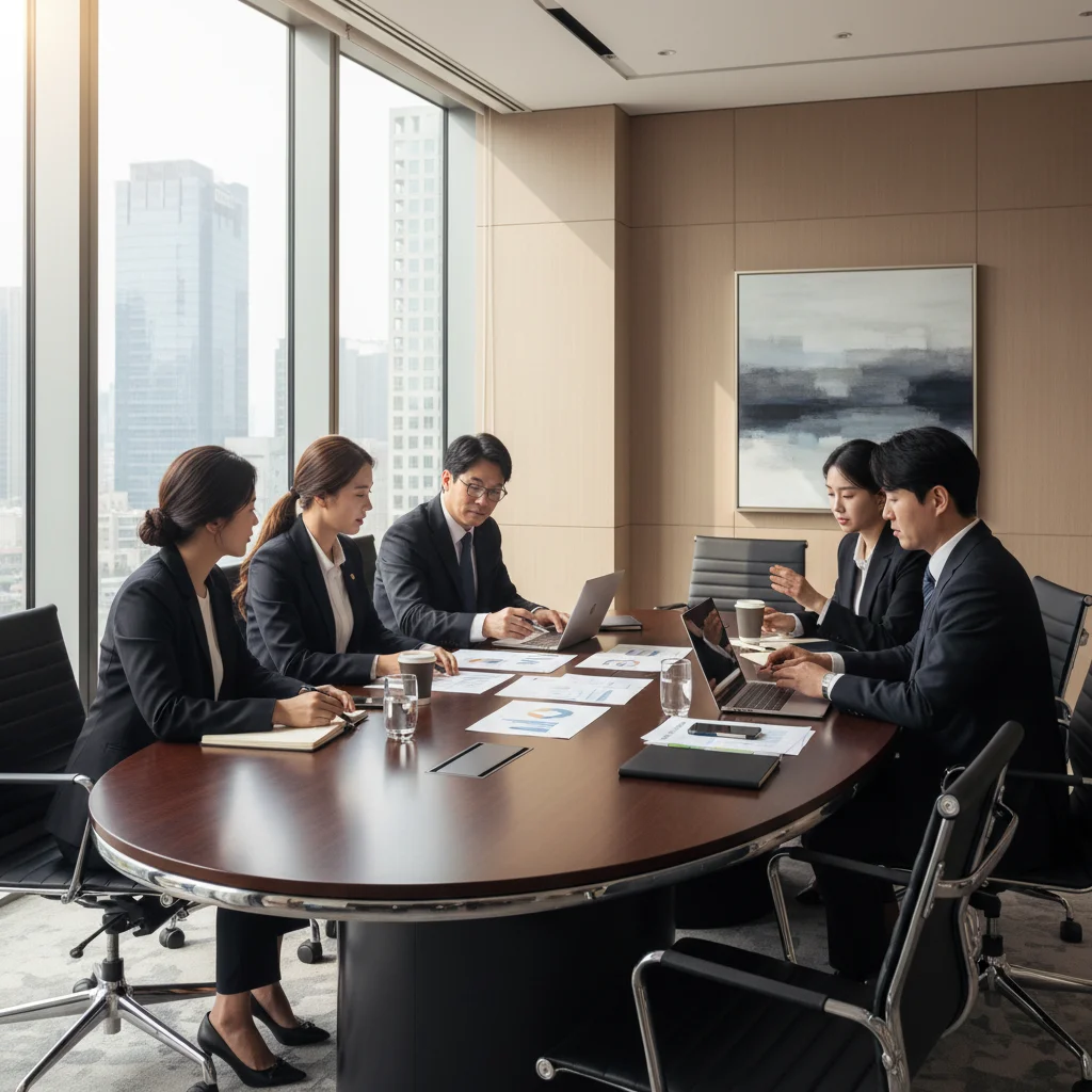 헤드헌팅업체 - 인재 채용 전략 회의