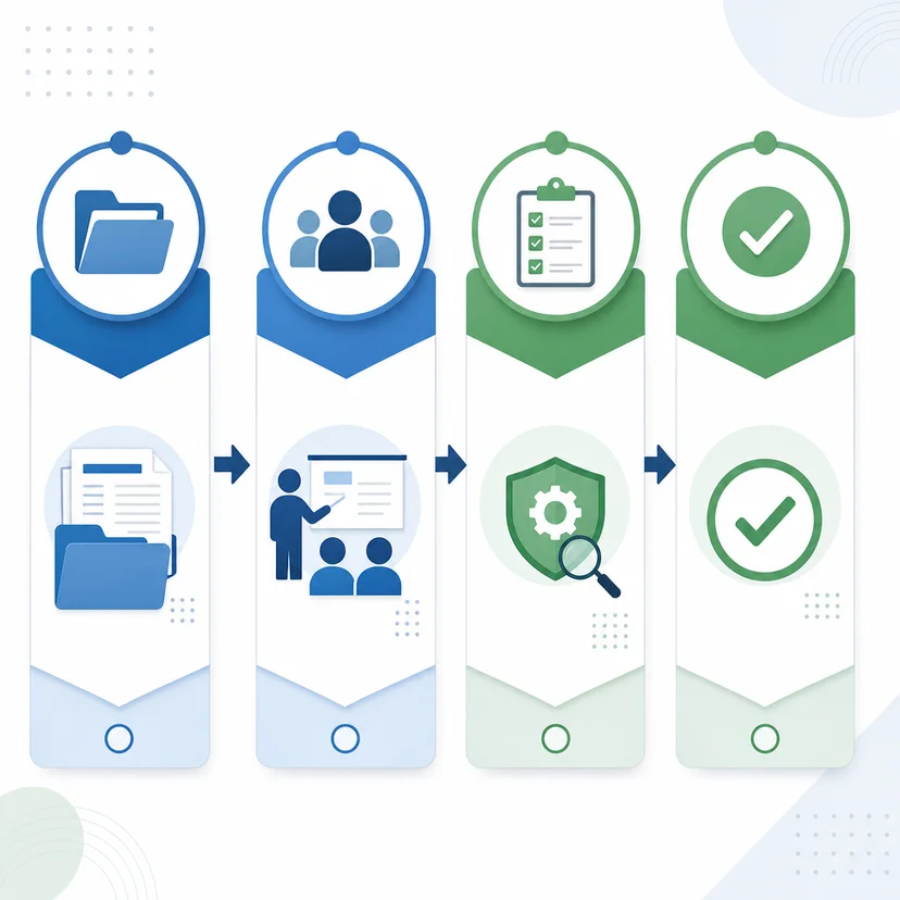 ISO 45001 안전보건 인증 심사 전 체크리스트 관련 이미지
