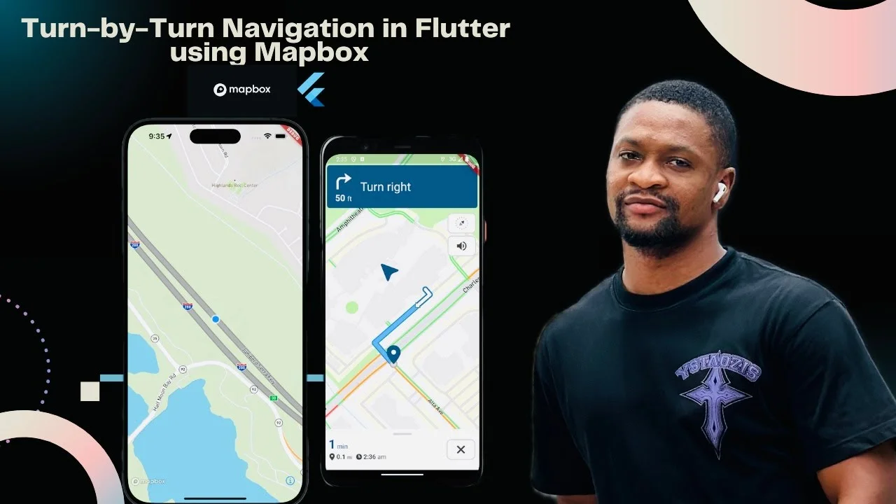 How to Implement&nbsp;Turn-by-Turn Navigation with Mapbox in Flutter