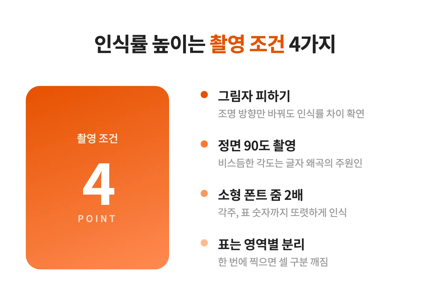 구글렌즈 활용 시 인식률을 높이는 방법 4가지