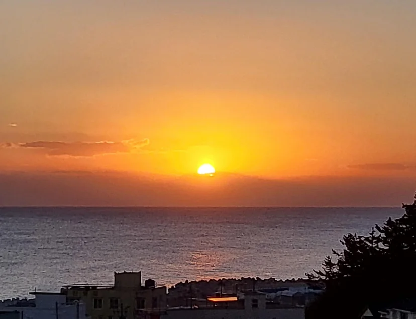Sunrise over the ocean seen from the building (Listing ID : 3535)