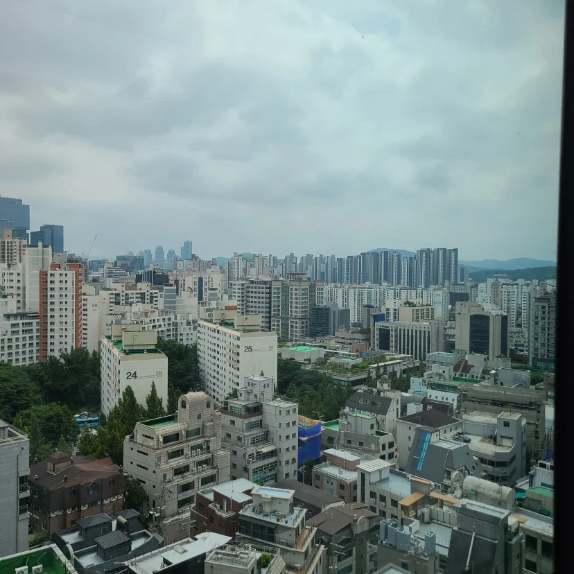 Wide city panorama from the upper-floor window (Listing ID : 14692)