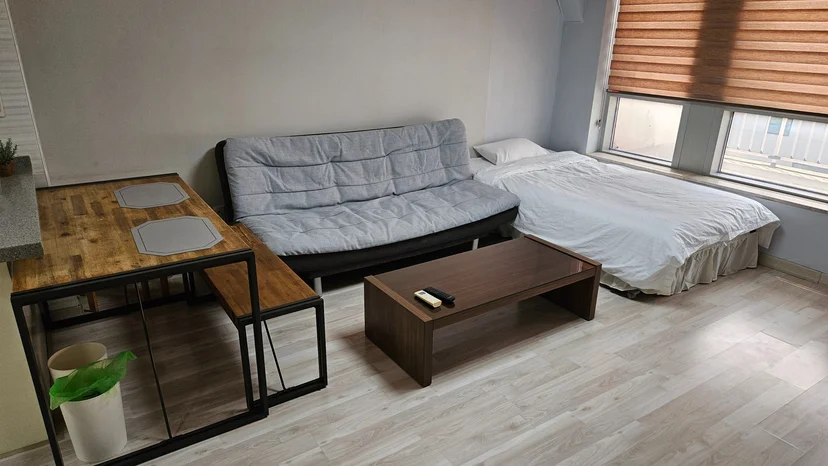 Living room with sofa bed and extra bed (Listing ID : 38031)